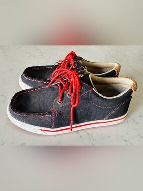 Twisted X Leather Kicks (Boy’s Size 2)